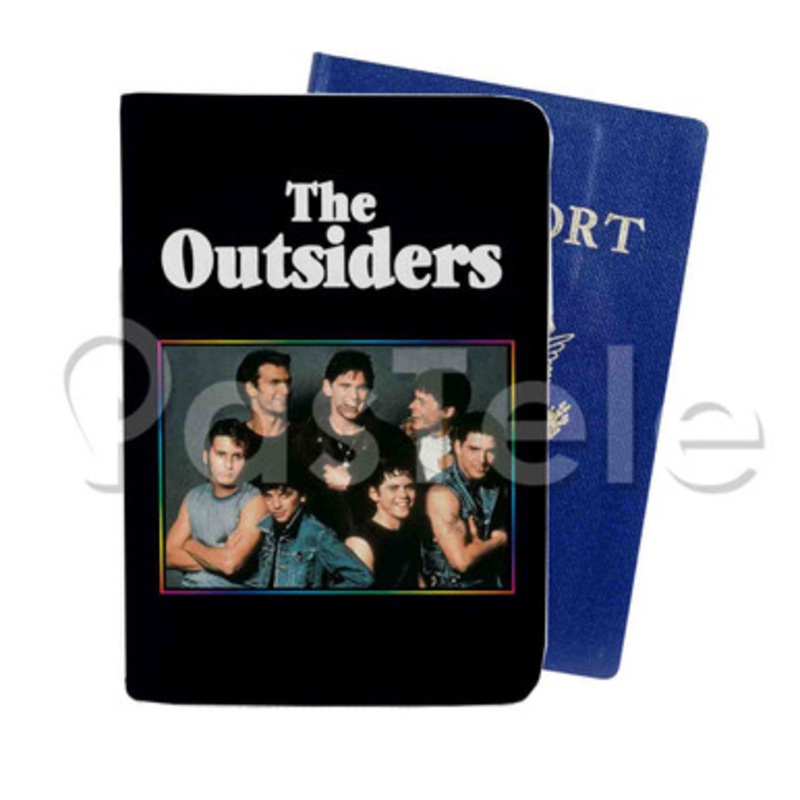 The Outsiders 2 Custom PU Leather Passport Travel Baggage Cover