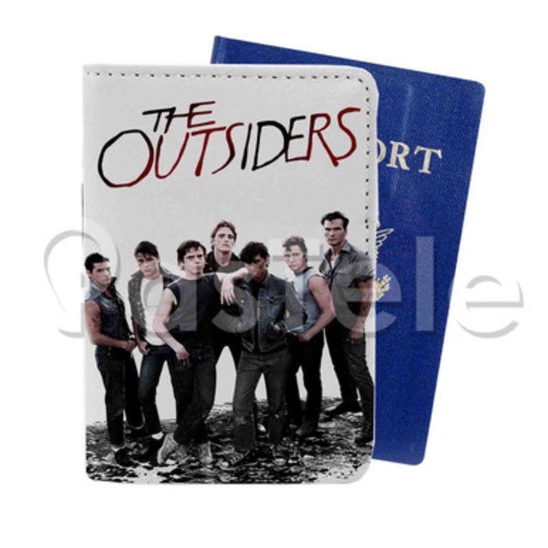 The Outsiders Custom PU Leather Passport Travel Baggage Cover