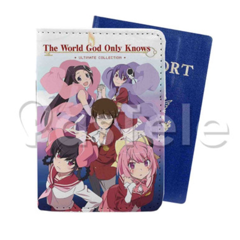 The World God Only Knows Custom PU Leather Passport Travel Baggage Cover
