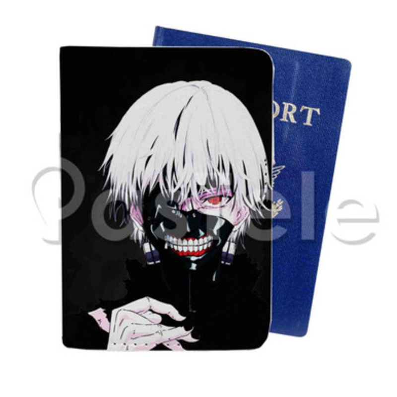 Tokyo Ghoul Custom PU Leather Passport Travel Baggage Cover