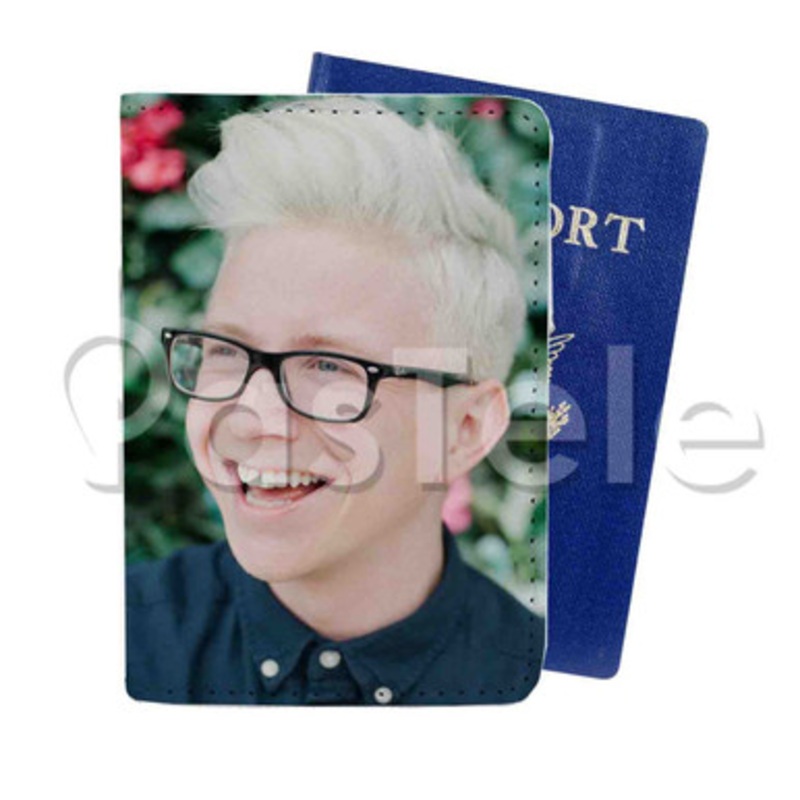 Tyler Oakley 2 Custom PU Leather Passport Travel Baggage Cover