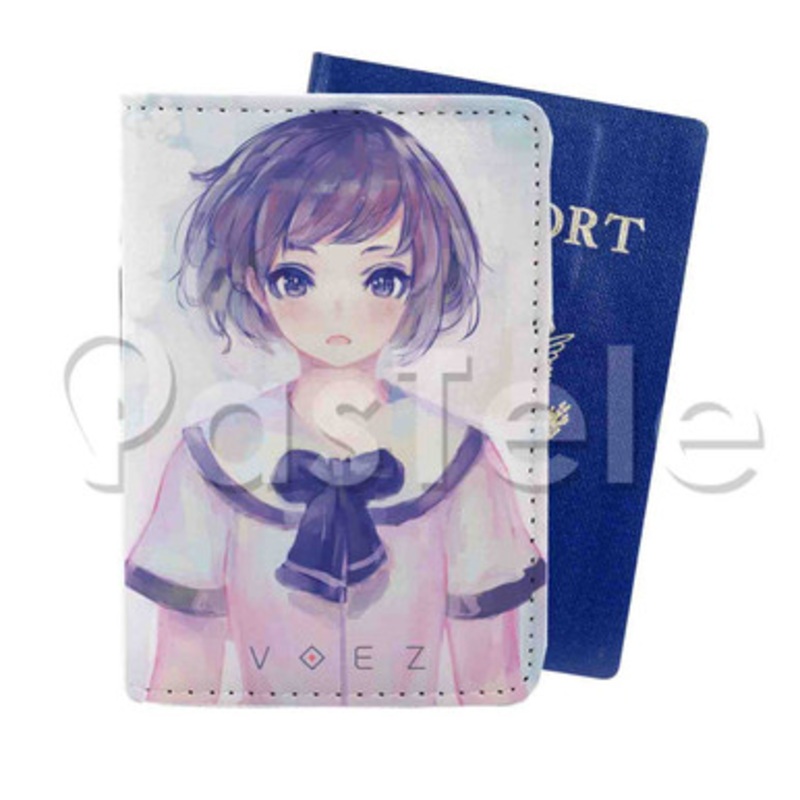 VOEZ Custom PU Leather Passport Travel Baggage Cover