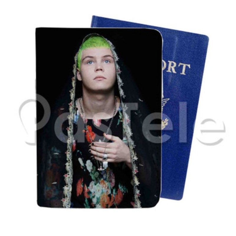 Yung Lean Custom PU Leather Passport Travel Baggage Cover