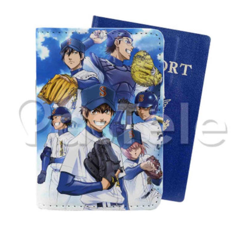 Ace of Diamond Custom PU Leather Passport Travel Baggage Cover