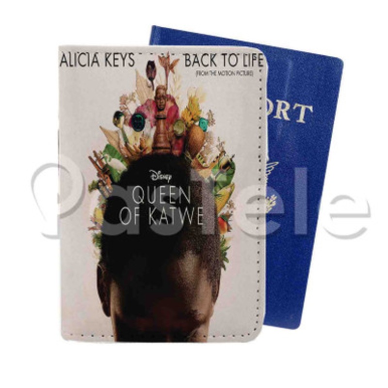 Alicia Keys Back to Life Custom PU Leather Passport Travel Baggage Cover