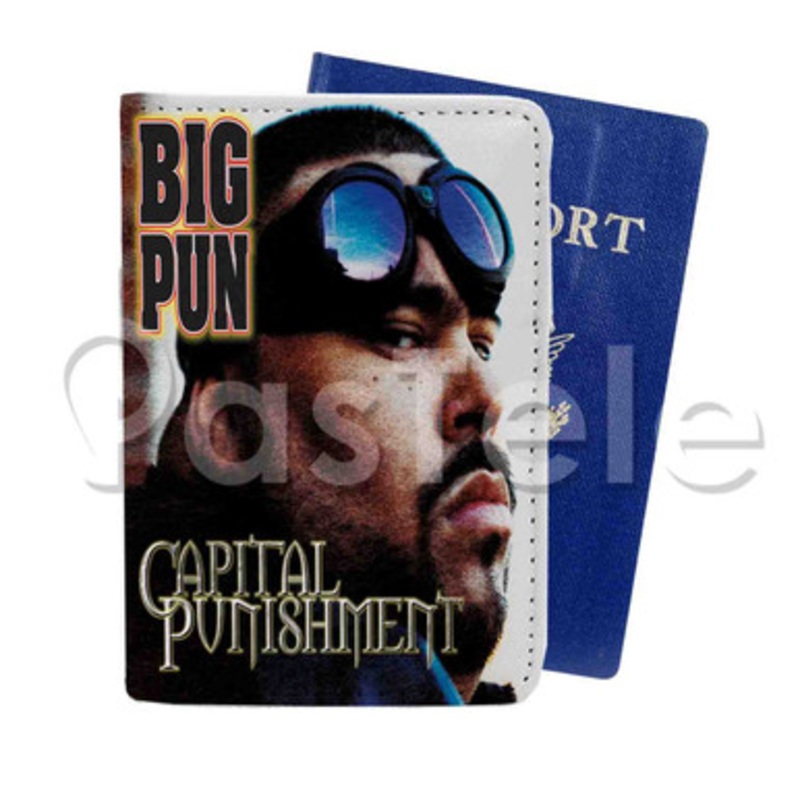 Big Pun Custom PU Leather Passport Travel Baggage Cover