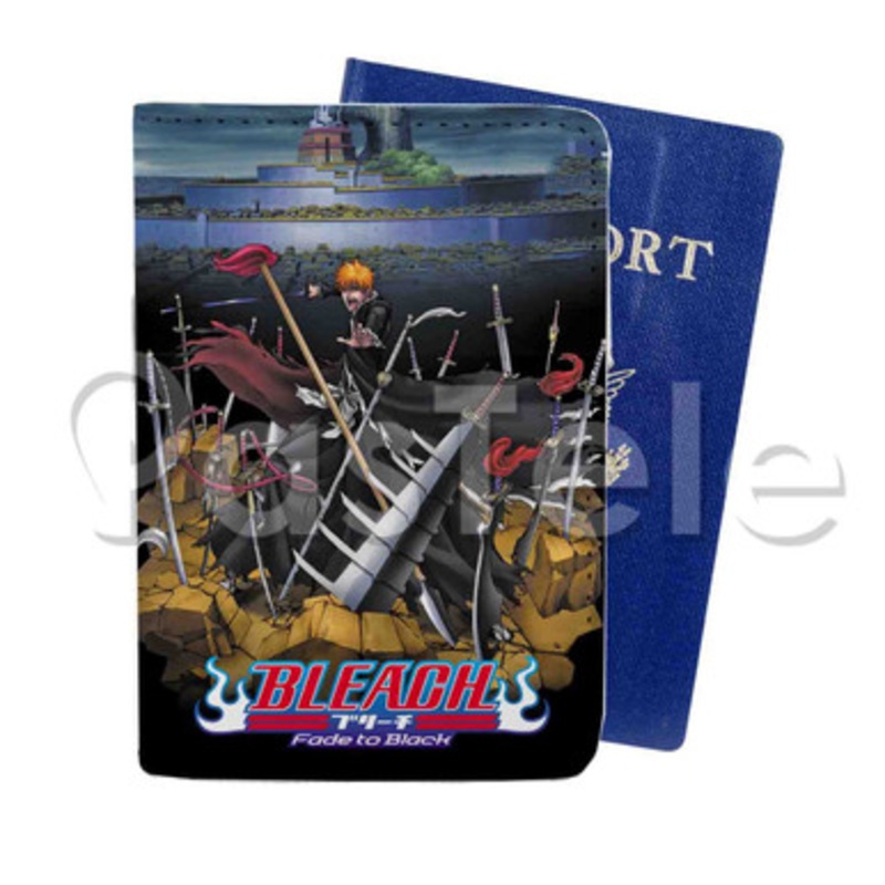 Bleach The Movie Fade to Black Custom PU Leather Passport Travel Baggage Cover