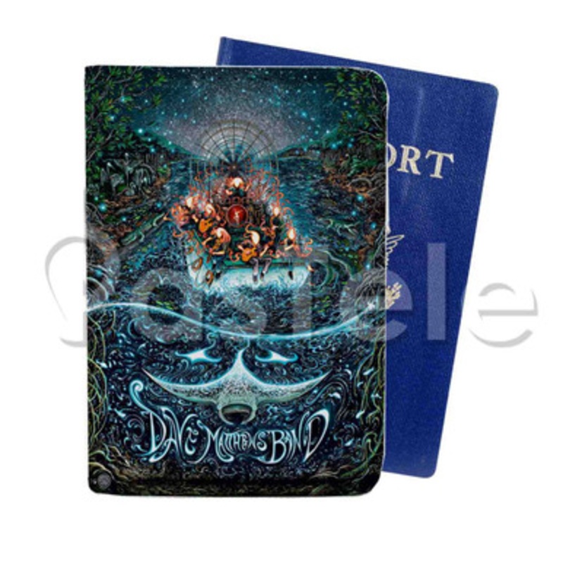 Dave Matthews Band Custom PU Leather Passport Travel Baggage Cover