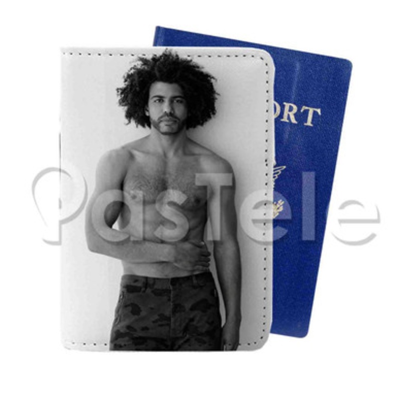 Daveed Diggs Custom PU Leather Passport Travel Baggage Cover