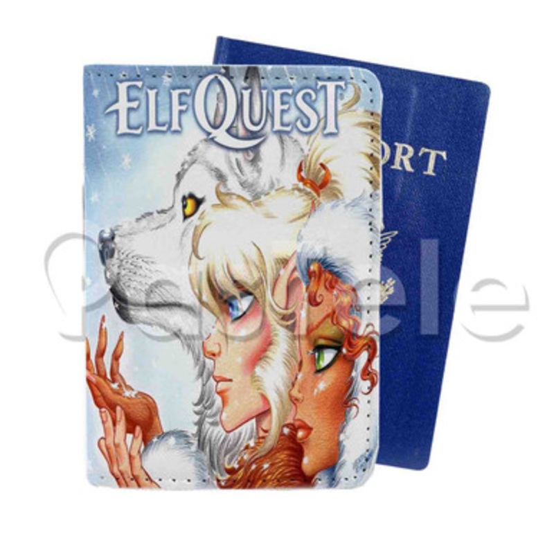 Elfquest Winter Special II Custom PU Leather Passport Travel Baggage Cover