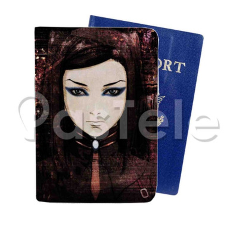 Ergo Proxy 2 Custom PU Leather Passport Travel Baggage Cover