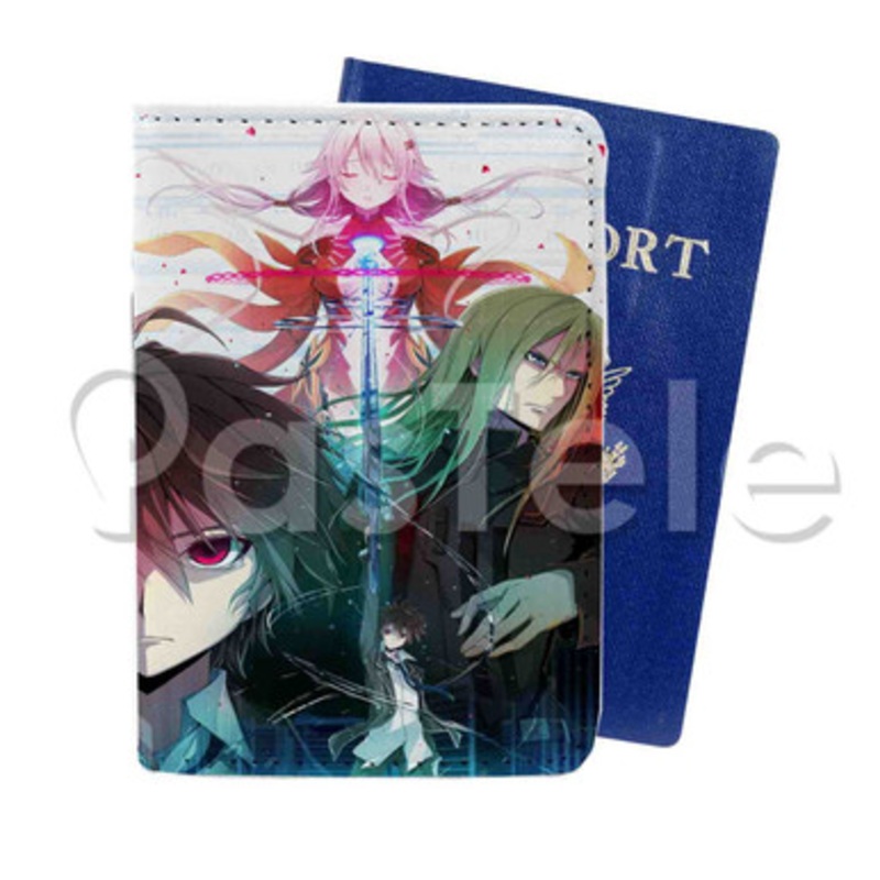Guilty Crown 2 Custom PU Leather Passport Travel Baggage Cover