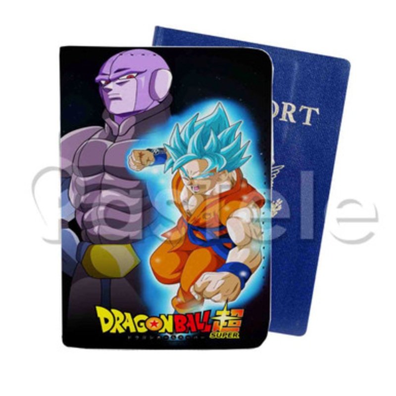 Hit vs Goku Dragon Ball Super Custom PU Leather Passport Travel Baggage Cover