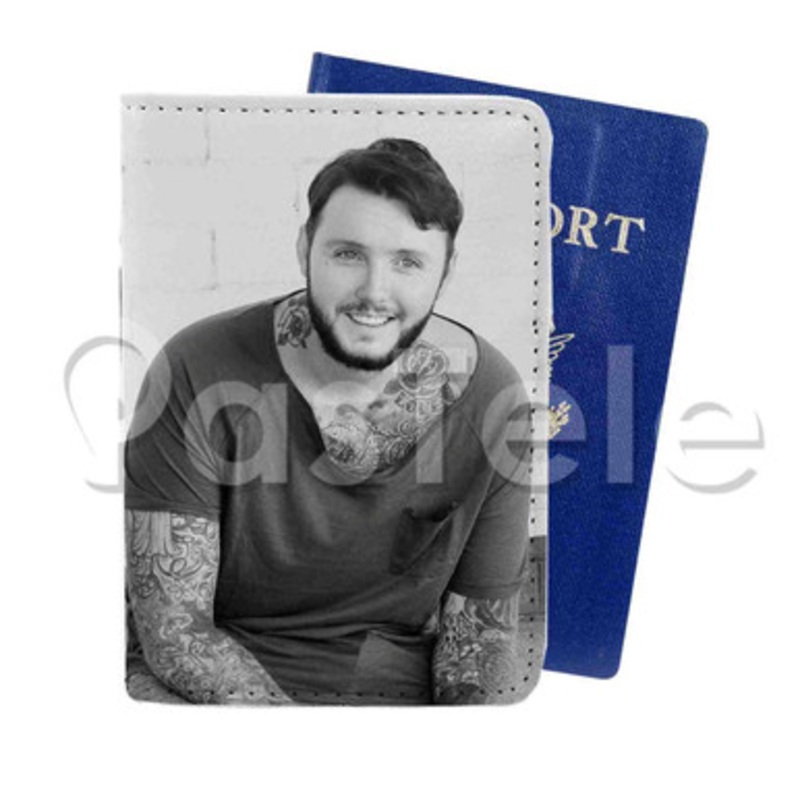 James Arthur Custom PU Leather Passport Travel Baggage Cover