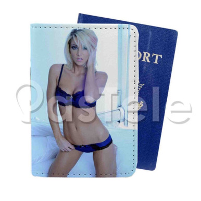 Jenna Marbles Custom PU Leather Passport Travel Baggage Cover