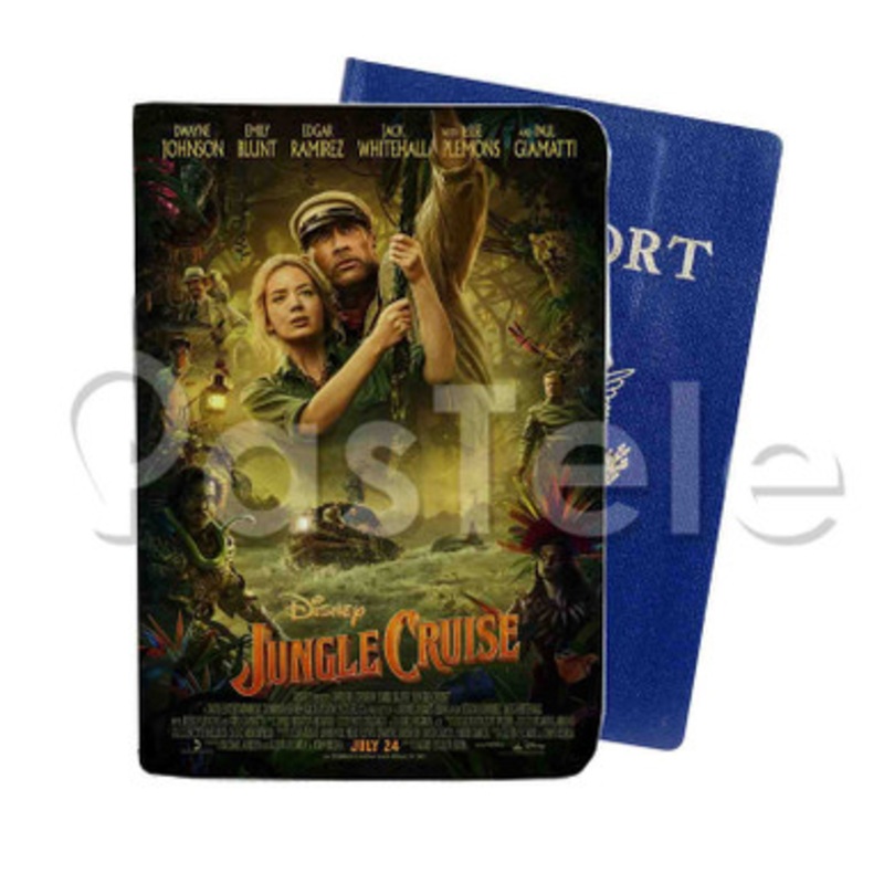 Jungle Cruise Custom PU Leather Passport Travel Baggage Cover