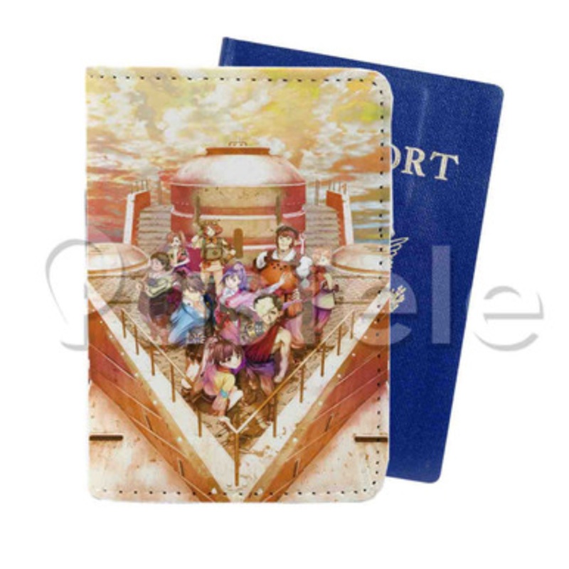 Kabaneri of the Iron Fortress Custom PU Leather Passport Travel Baggage Cover