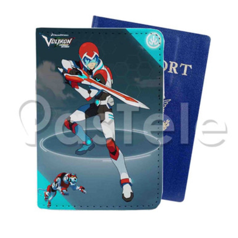 Keith Voltron Legendary Defender Custom PU Leather Passport Travel Baggage Cover