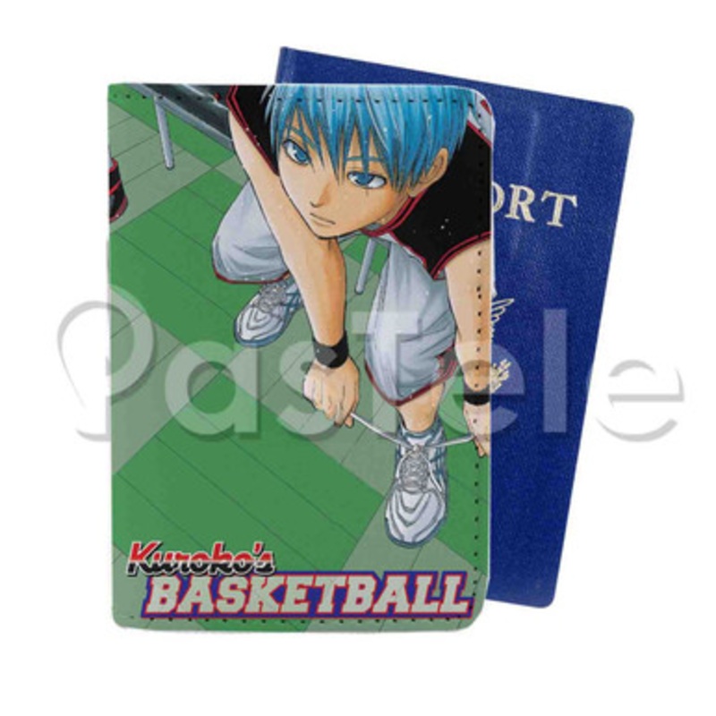 Kuroko s Basketball Volume 3 Custom PU Leather Passport Travel Baggage Cover