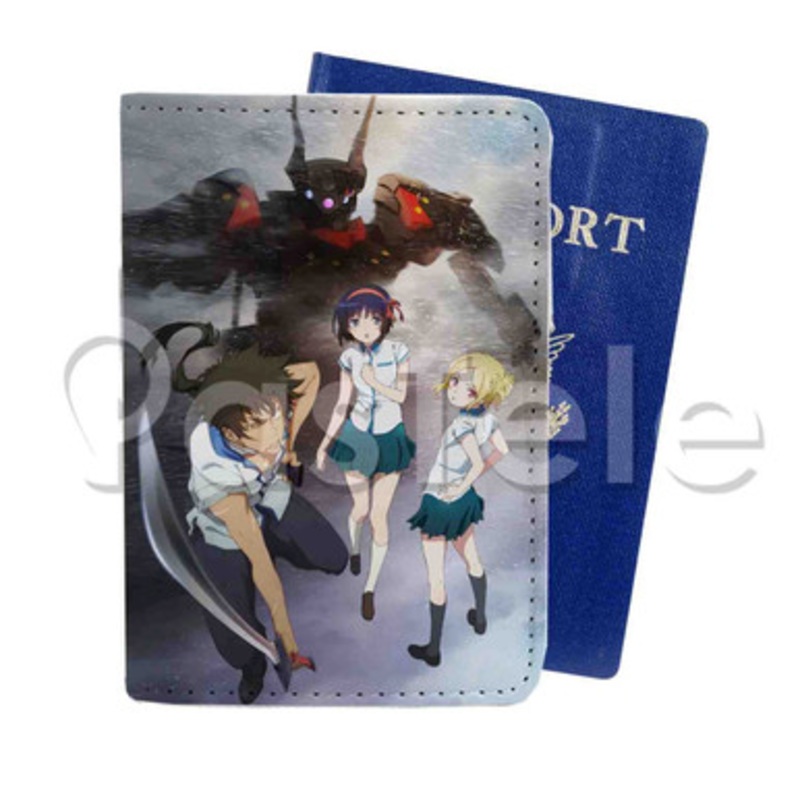 Kuromukuro Custom PU Leather Passport Travel Baggage Cover