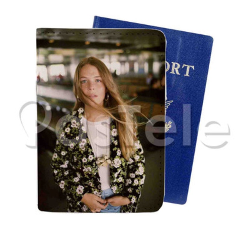 Maggie Rogers Custom PU Leather Passport Travel Baggage Cover