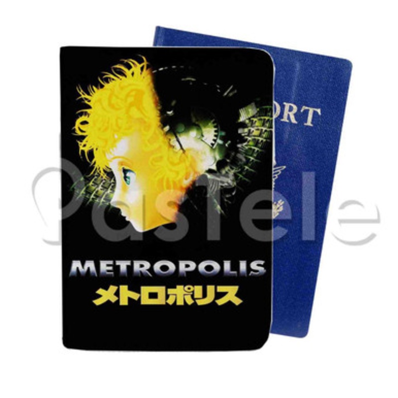 Metropolis Anime Custom PU Leather Passport Travel Baggage Cover
