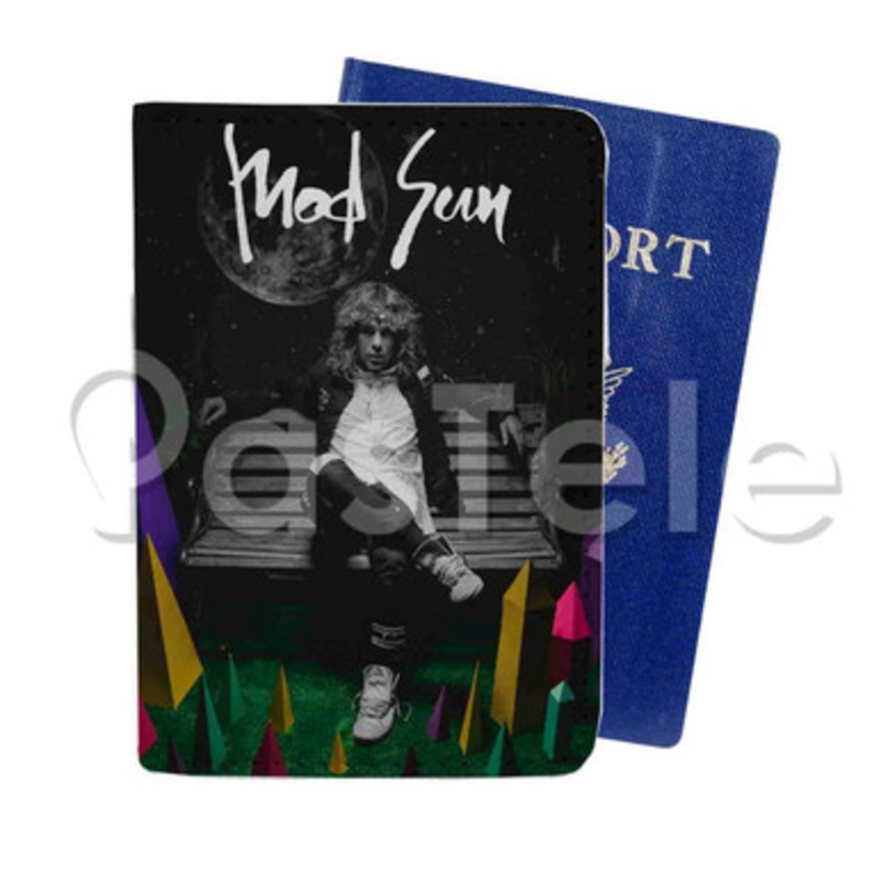 Mod Sun Custom PU Leather Passport Travel Baggage Cover