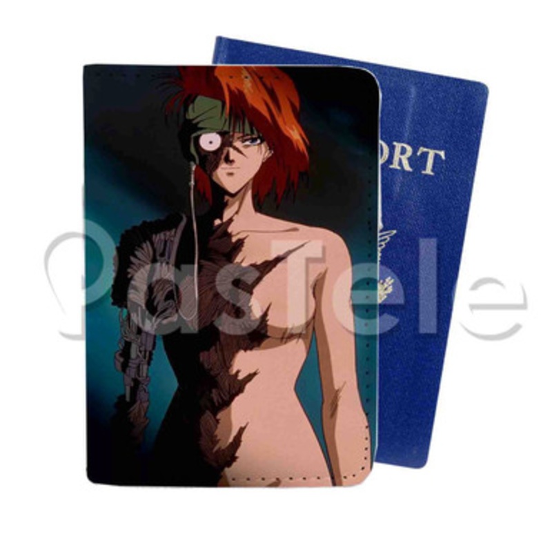 Mukuro Yu Yu Hakusho Custom PU Leather Passport Travel Baggage Cover