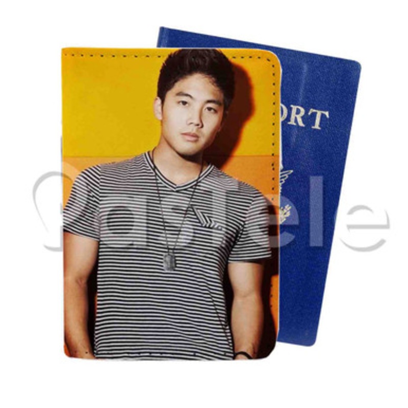 Niga Higa Custom PU Leather Passport Travel Baggage Cover