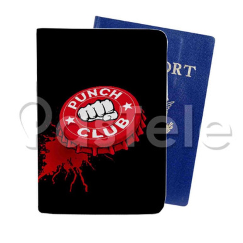 Punch Club Custom PU Leather Passport Travel Baggage Cover