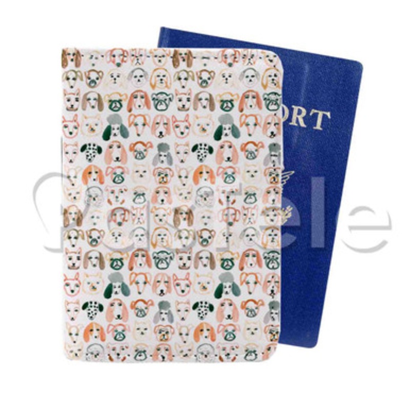 Pupper Nelson Custom PU Leather Passport Travel Baggage Cover