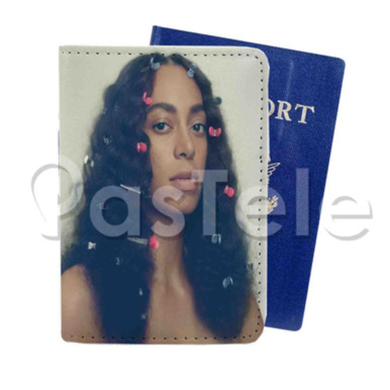 Solange Don t Touch My Hair Custom PU Leather Passport Travel Baggage Cover
