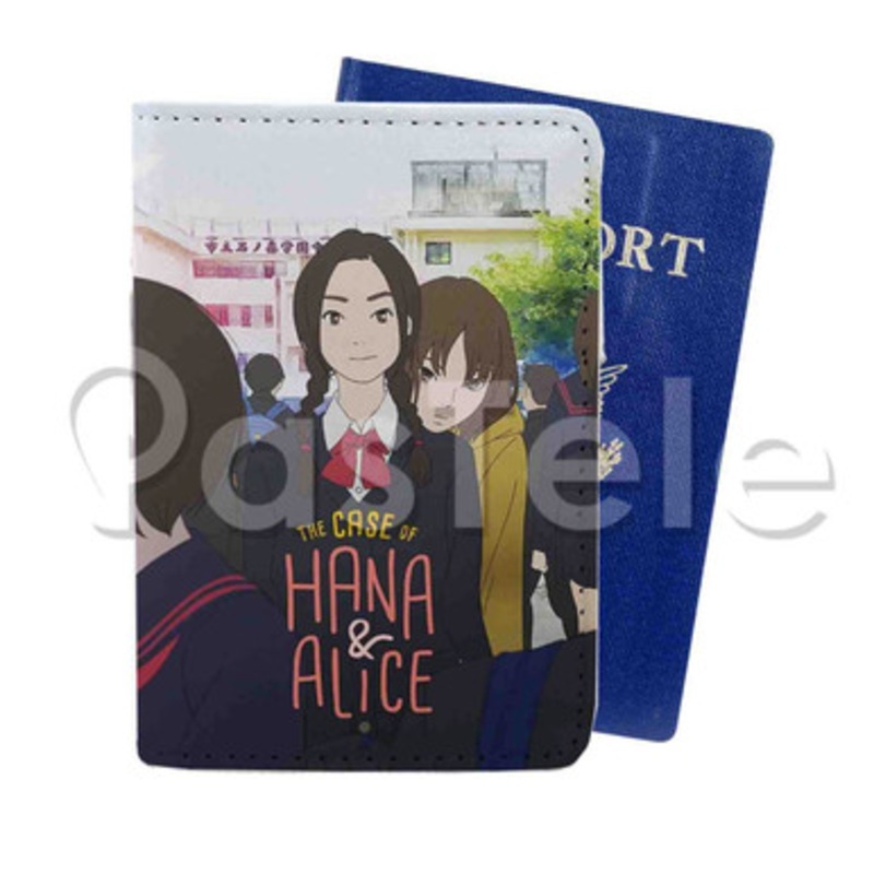 The Case of Hana Alice Custom PU Leather Passport Travel Baggage Cover