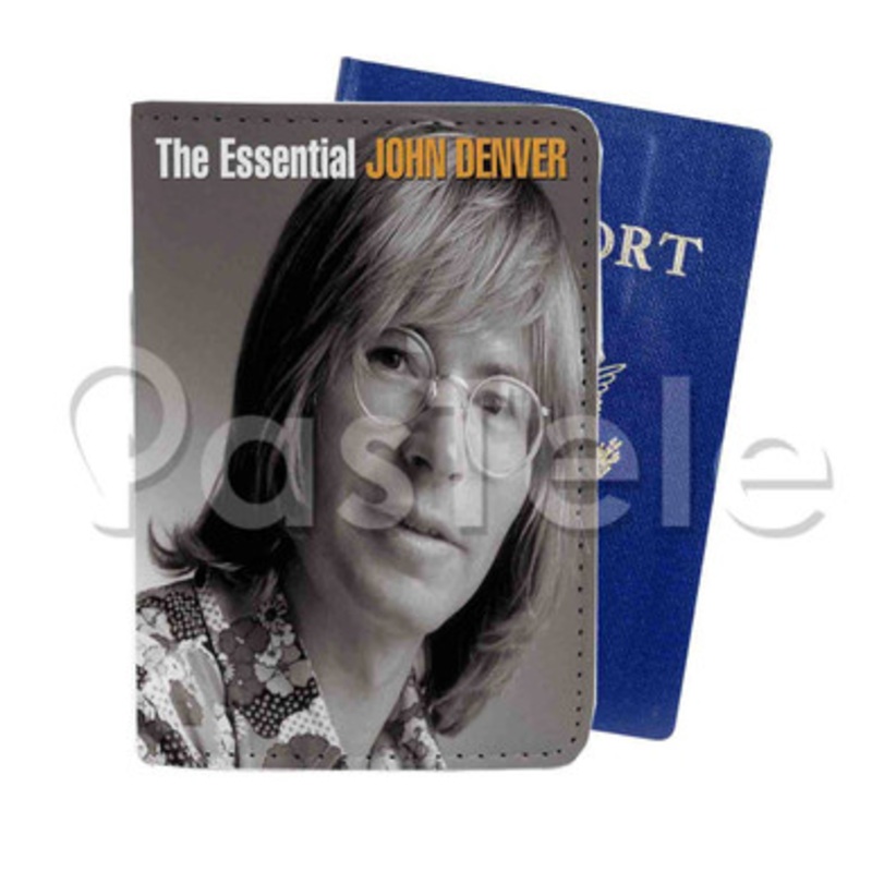 The Essential John Denver Custom PU Leather Passport Travel Baggage Cover