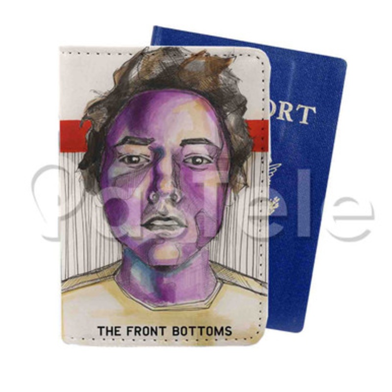 The Front Bottoms Custom PU Leather Passport Travel Baggage Cover
