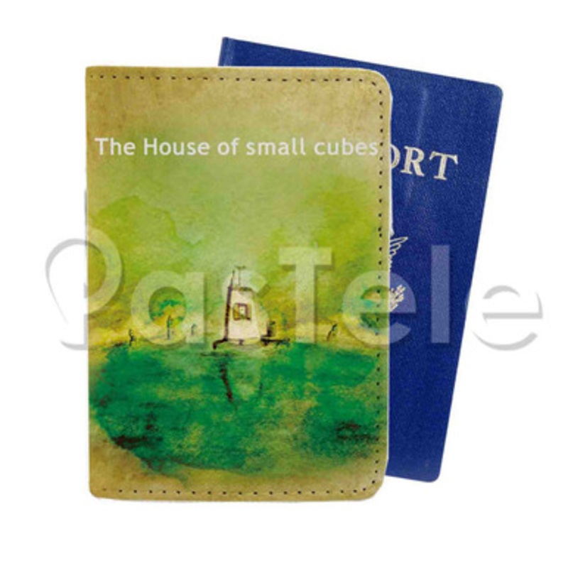 The House of Small Cubes Custom PU Leather Passport Travel Baggage Cover