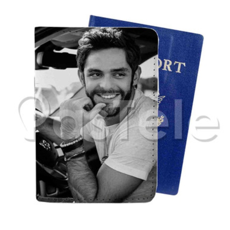 Thomas Rhett Custom PU Leather Passport Travel Baggage Cover