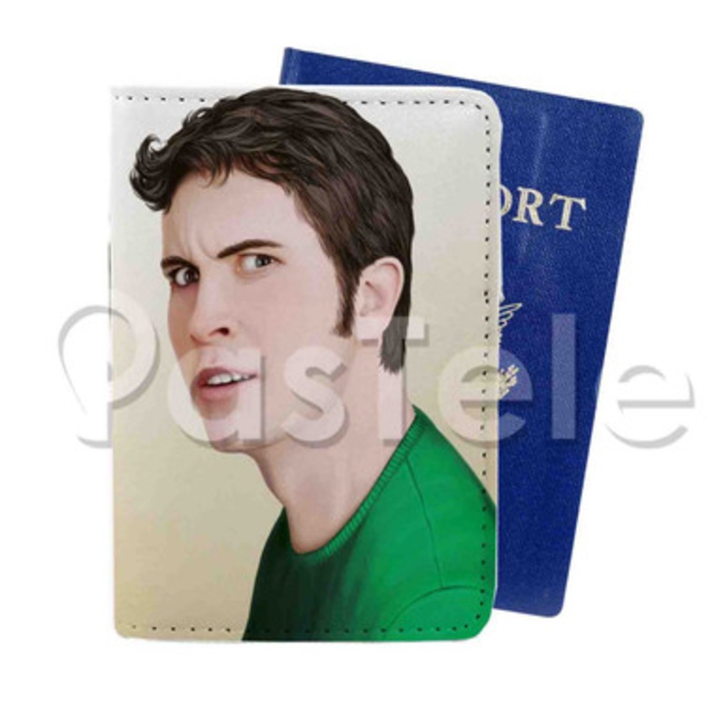 Tobuscus Custom PU Leather Passport Travel Baggage Cover