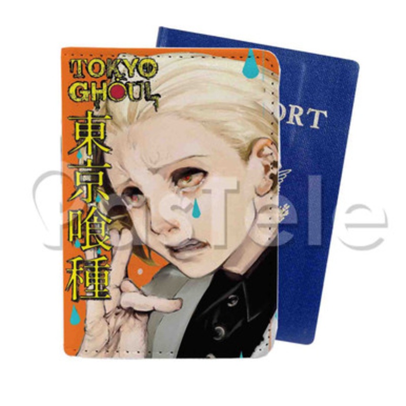 Tokyo Ghoul 2 Custom PU Leather Passport Travel Baggage Cover