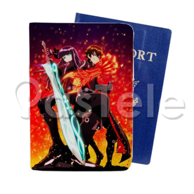 Twin Star Exorcists 2 Custom PU Leather Passport Travel Baggage Cover