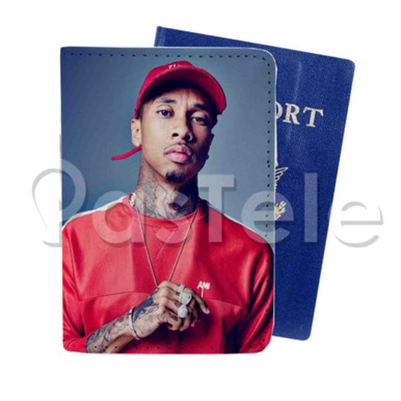 Tyga Custom PU Leather Passport Travel Baggage Cover