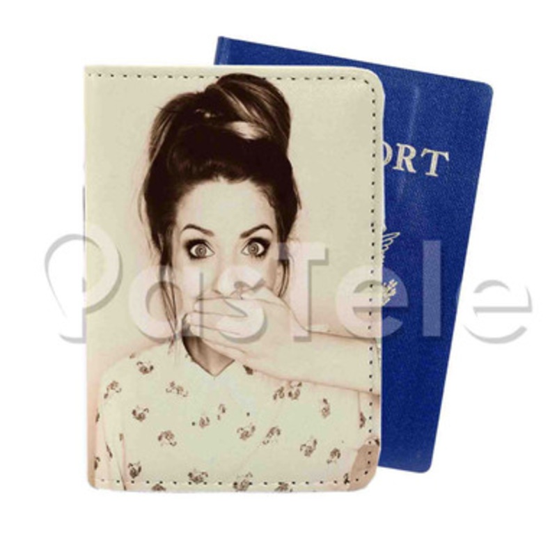Zoella Custom PU Leather Passport Travel Baggage Cover