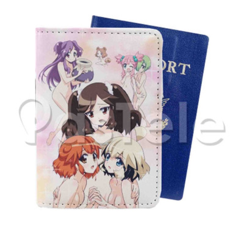 Ai Mai Mii Surgical Friends Custom PU Leather Passport Travel Baggage Cover