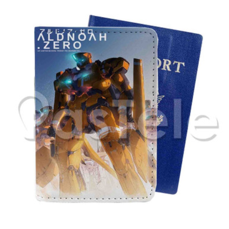 Aldnoah Zero Custom PU Leather Passport Travel Baggage Cover