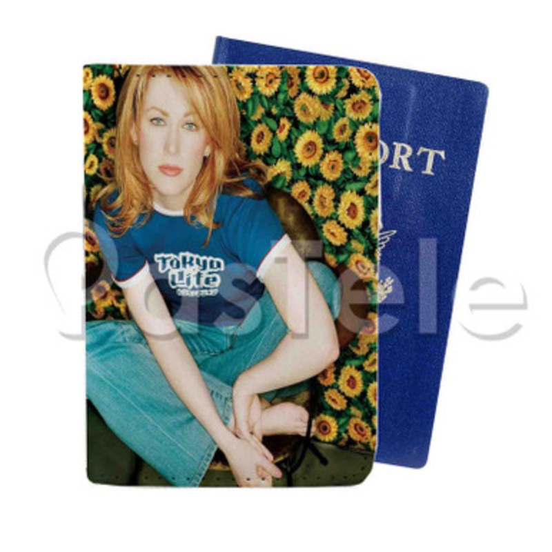 Allison Moorer Custom PU Leather Passport Travel Baggage Cover