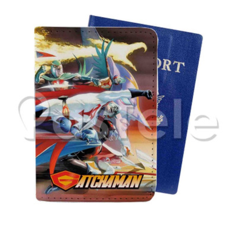 Battle of the Planets Phoenix Ninjas Custom PU Leather Passport Travel Baggage Cover