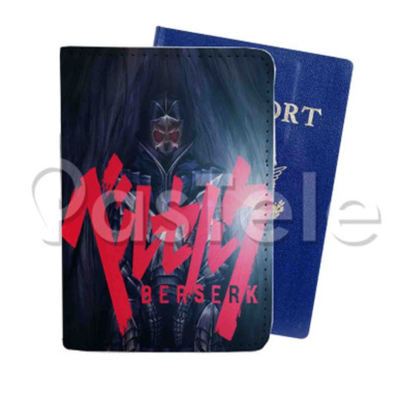 Berserk 2017 Custom PU Leather Passport Travel Baggage Cover