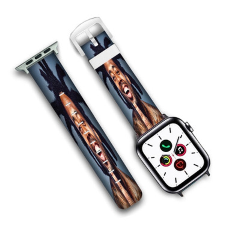 Pastele Deniro Farrar Custom Personalized Apple Watch Band Genuine Leather Watch Band Replacement 38mm 40mm 42mm 44mm