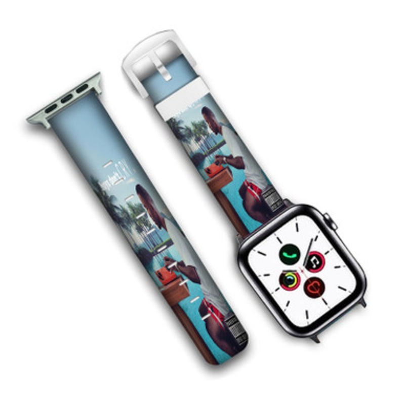Pastele Frank Ocean Boys Don t Cry Custom Personalized Apple Watch Band Genuine Leather Watch Band Replacement 38mm 40mm 42mm 44mm