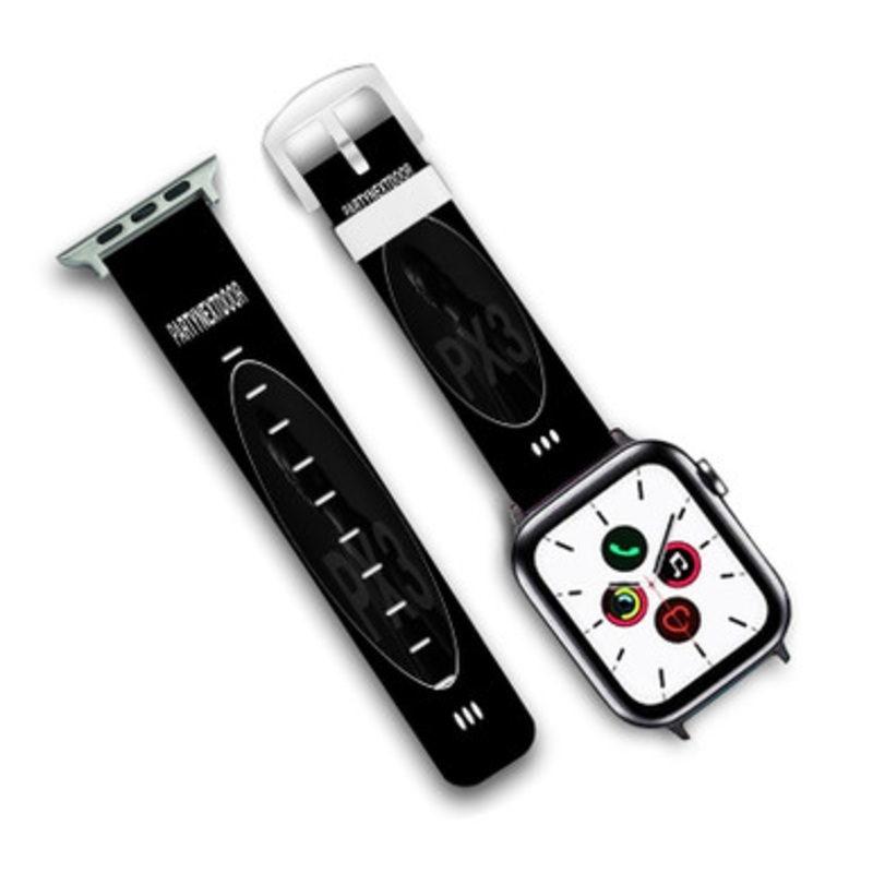 Pastele PARTYNEXTDOOR Custom Personalized Apple Watch Band Genuine Leather Watch Band Replacement 38mm 40mm 42mm 44mm